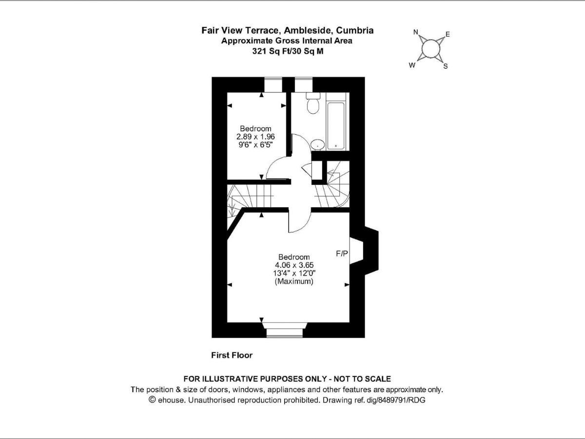 2 Fairview Terrace Ambleside Exterior foto